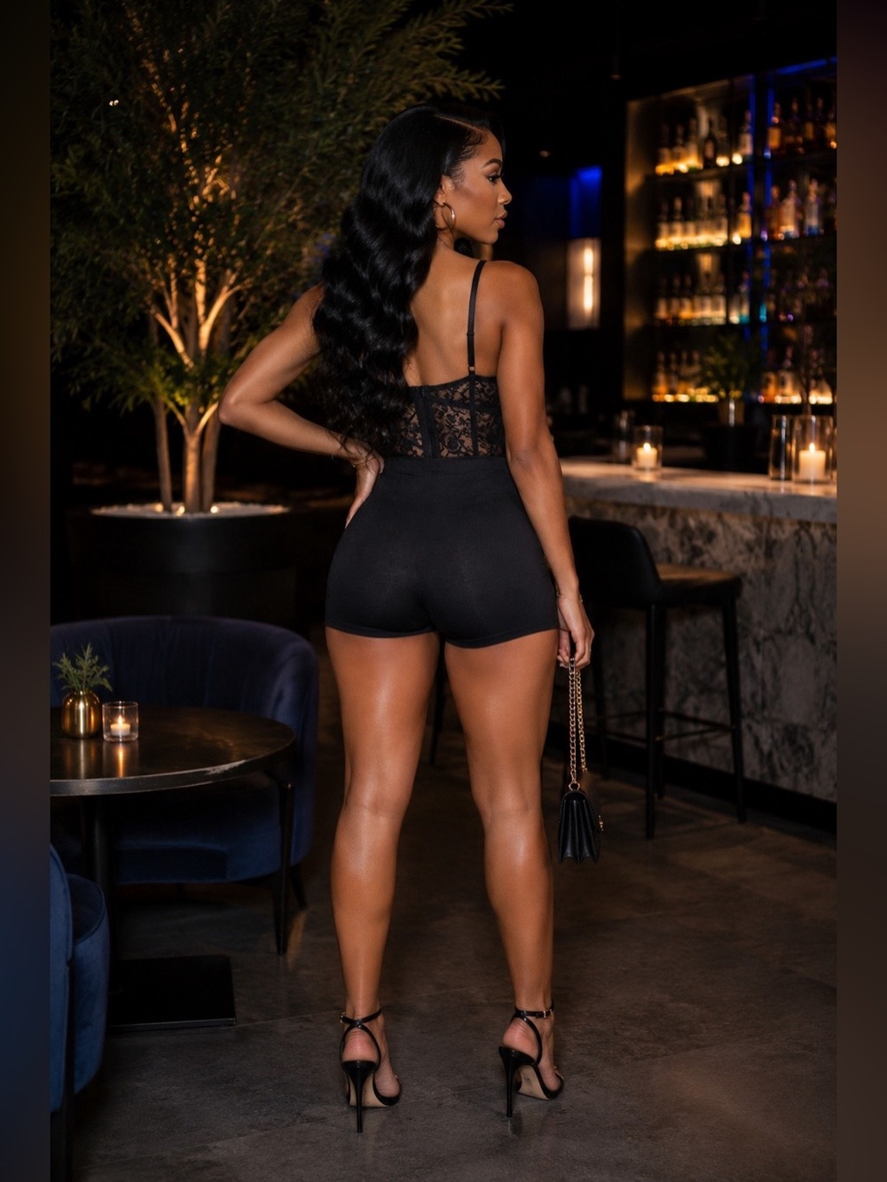 Bad & Snatched Shorts - Picture 2 of 5